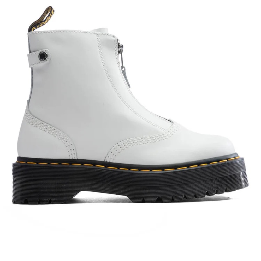 DR. MARTENS WOMEN'S JETTA SENDAL BOOTS - WHITE NWOT
